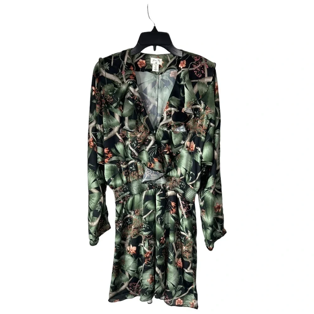 Johanna Ortiz x H&M Floral Tropical Dress SZ M